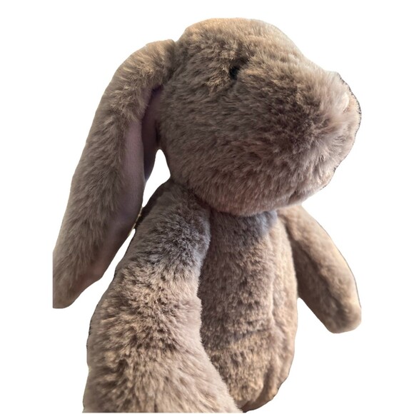 Manhattan Toys Plush Gray Bunny Rabbit Excellent Used Condition - Picture 2 of 5